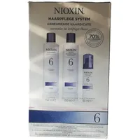 Nioxin System 6 Cleanser 150 ml + Revitaliser 150 ml + Scalp Treatment 40 ml Geschenkset