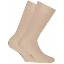 Rohner Socks Socken Bamboo 2er Pack Beige 39-42