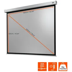 celexon Leinwand Motor Professional Plus 160 x 120 cm