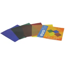 Eurolite Farbfolienset 19x19cm PAR-56 Rot/Grün/Blau/Gelb