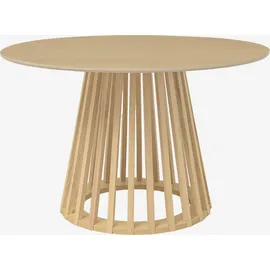 sweeek Esstisch 4 Sitze 0 x 0 x 0 cm Eichenfarben