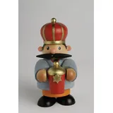 KWO Olbernhau 25016 Räuchermännchen Melchior mini, 11 cm
