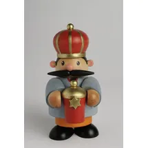 KWO Olbernhau 25016 Räuchermännchen Melchior mini, 11 cm
