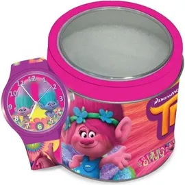 Disney WALT DISNEY KID WATCH Mod. TROLLS - Tin Box Kinderuhr