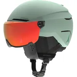 Atomic Savor Visor Photo Helm Mit Visier - Pistachio - 51-55 cm