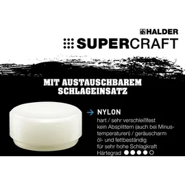 Halder SUPERCRAFT Vorschlaghammer 80 mm | 3366.081