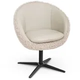 KOINOR Stuhl Boneo 1291-SADX Leder Beige