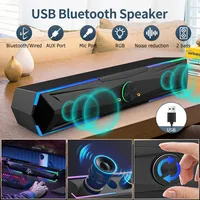 PC Lautsprecher,Soundbar GamingLautsprecher,Bluetooth/USB Betrieb,Computer Boxen