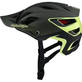 Troy Lee Designs A3 MIPS Helm, Uno Glass green, XS/S - Grün