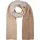 Stylebreaker Web-Schal mit Pixel-Farbverlauf, warmer Winter-Schal im Ombré Look, mehrfarbige Farbübergänge 01017161, Farbe:Beige-Braun | Gr.: onesize