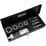 Völkel Sanitär-Satz Gewindebohrer G 1/4 - 3/4" 2