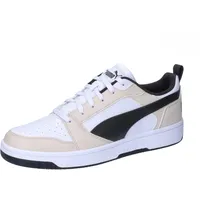 Puma Rebound v6 Low Herren Puma White-Puma Black-Alpine Snow