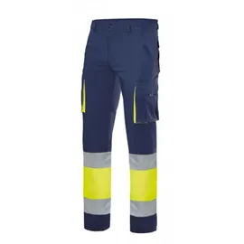 VELILLA 303002s Warnschutz Arbeitshose - L