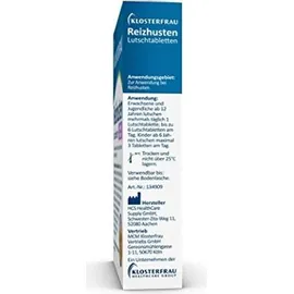 klosterfrau group Reizhusten Lutschtabletten Salbei/Honig 24 St.