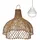 Lumisky ARIA 1-flg. 60 cm Rattan/Beige