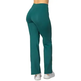 KARI TRAA Ava Bootcut Leggings - Peacock - L