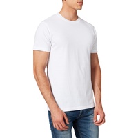 Build Your Brand Herren T-Shirt Round Neck, white, L