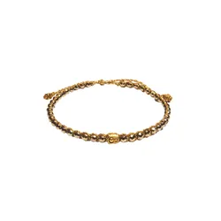 Samapura Pyrit Vintage Armband | Gold Faden Armbänder & Armreife   Damen 