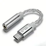 AXAGON USB-C auf 3,5 mm Adapter 0,1 m Schwarz