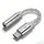 AXAGON USB-C auf 3,5 mm Adapter 0,1 m Schwarz