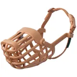 Baskerville Klassik Maulkorb, beige - Größe 9