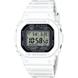 Funkchronograph CASIO G-SHOCK, weiß, Armbanduhren, Herren, Armbanduhr, Herrenuhr, digital, automatischer Kalender