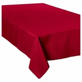 Atmosphera Tischdecke Fleckenabweisend 150 x 300 cm Rot