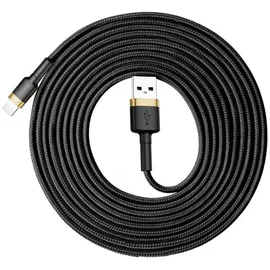 Baseus Cafule 2a Usb Lightning Kabel 3m (gold-schwarz)