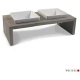 Wolters Meshidai True grau Doppelnapf