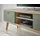 furn.design Juna TV-Lowboard 160 x 50 cm Salbeigrün/Eiche Holz