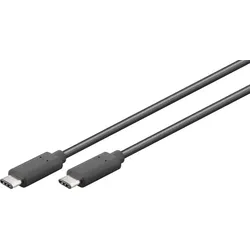 Hapena USB-C-Kabel 1m 3113110102USB-C-Stecker - USB-C-Stecker - Kabel - Digital/