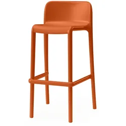 Packung mit 16 orangefarbenen Bengal-Barhockern
