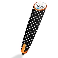 Skin kompatibel mit Ravensburger Tiptoi Stift mit Aufnahmefunktion Folie Sticker Punkte Retro Polka Dots