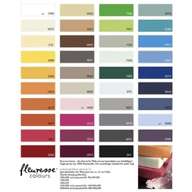 FLEURESSE Spannbettlaken »Colours Jenny C Kids«, (1 St.), in feinem Single-Jersey,