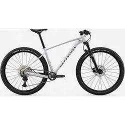 Mountainbike Race 700 XC Shimano Deore Aluminiumrahmen Grau EINHEITSFARBE S - 150-164CM