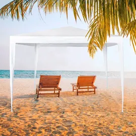 Aktive Pavillon 3 x 3 m Weiß