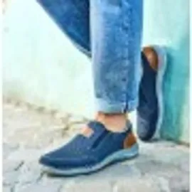 Rieker Loafer Herren Blau 41