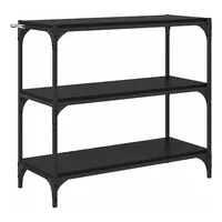 VidaXL Bücherregal 80 x 33 x 70,5 cm Schwarz