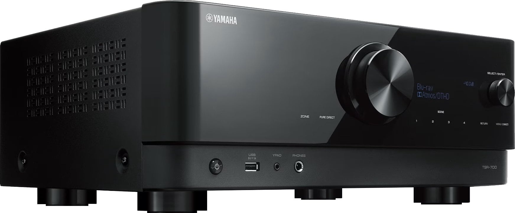 Yamaha TSR-700 7.2 AV Heimkino Receiver schwarz