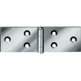 Vormann Gerolltes,breites Tischband H.25mm B.offen60mm S.0,9mm STA blau verz.VORMANN