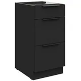Küchen-Preisbombe Unterschrank SIENA 40 x 0 x 0 cm Schwarz