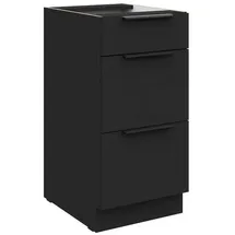 Küchen-Preisbombe Unterschrank SIENA 40 x 0 x 0 cm Schwarz