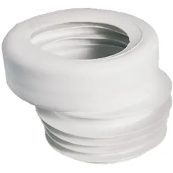 WC-Anschluss Exzentrisch (Ausführung: WC-Anschluss exzentrisch Ø 100 x 90 mm weiß)