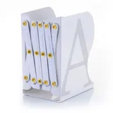 Bookchair MyLibrary A-Z Metall-Buchregal Weiß