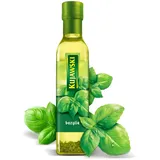 Rapsöl mit Basilikum 250ml - Gewürzöl Würzöl zum Backen Braten - Öl Kujawski