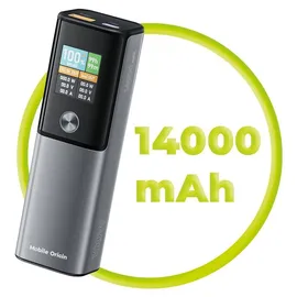 mobile origin MO-100WPD-PB12, 14000 mAh 100 W Grau