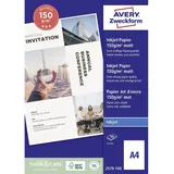 Avery Zweckform Business Inkjet Papier A4 150 g/m2 100 Blatt