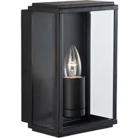 Searchlight Box 8204 Wandleuchte-Schwarz 8204BK