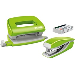 Leitz Locher-Tacker-Büroset »NeXXt WOW Mini 5561« grün