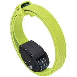 Fahrradschloss Stahl & Kevlar Zahlen-Fahrradschloss 76cm OTTOLOCK GRÜN No Size